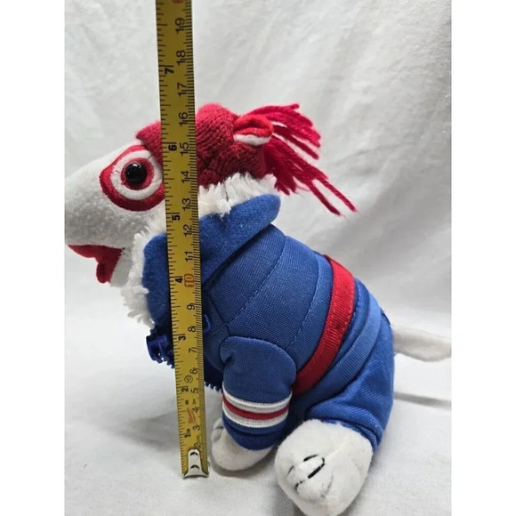 Target Bullseye Dog Winter Weather Costume Plush Stuffed Animal 8"- Read - Picture 12 of 13